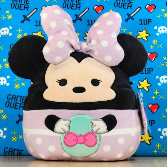 Squishmallow Mickey and Minnie Mouse 10" UltraSoft Easter Disney Toy Plush NWT - Picture 3 of 6